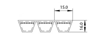 5v - Многоручьевые клиновые ремни — MULTIBELT